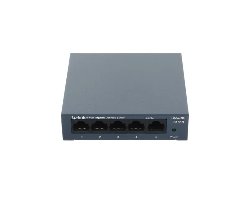 | Коммутатор TP-Link LS105G — 5-портовый Гигабитный свитч — фото 2