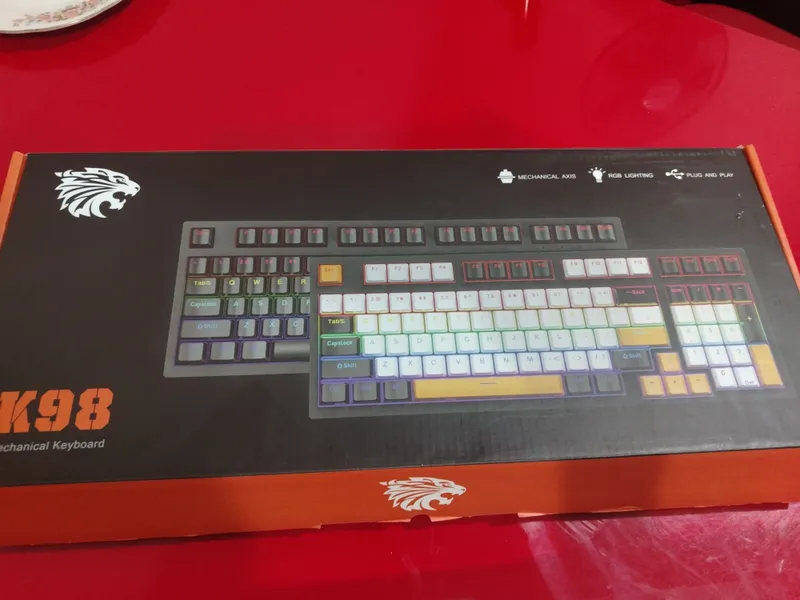 Механическая клавиатура K-98 с RGB-подсветкой. 2 Механическая клавиатура K-98 с RGB-подсветкой. 2