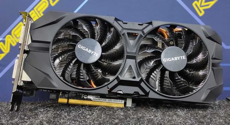 Видеокарта GIGABYTE GeForce GTX 960 2GB