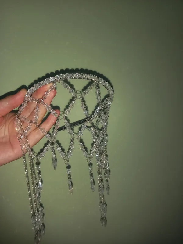 Kristall bosh zanjiri (Head Chain) 2