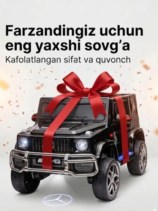 Bolalar elektromobil Mercedes G-class Gelandewagen