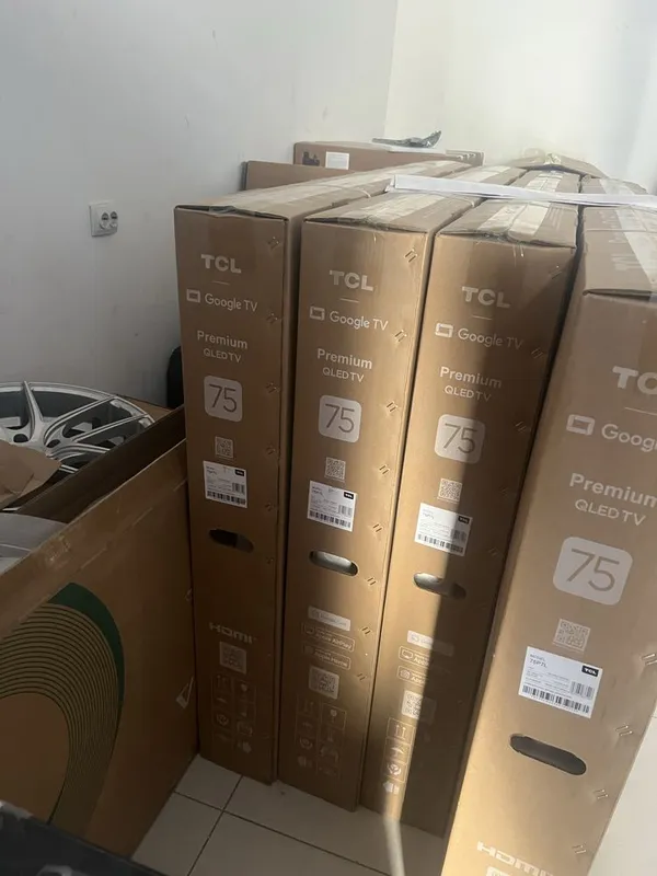 TCL televizori 43 dan 85 gacha 4K UHD SMART Google TV bepul yetkazib berish 2