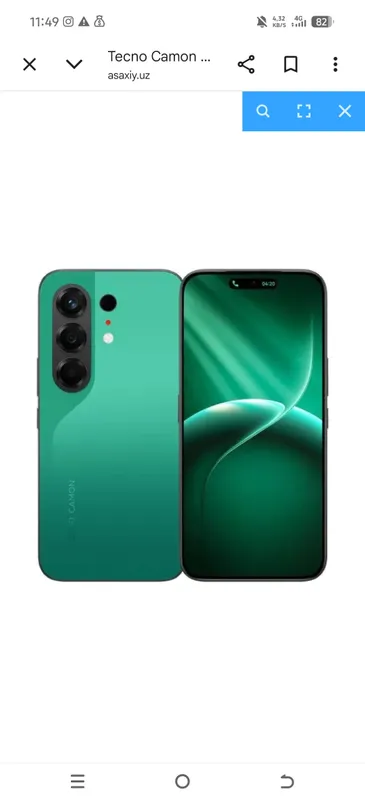 tecno camon 50 Pro 8/256 iki oy ishlatilgan tecno camon 50 Pro 8/256 iki oy ishlatilgan