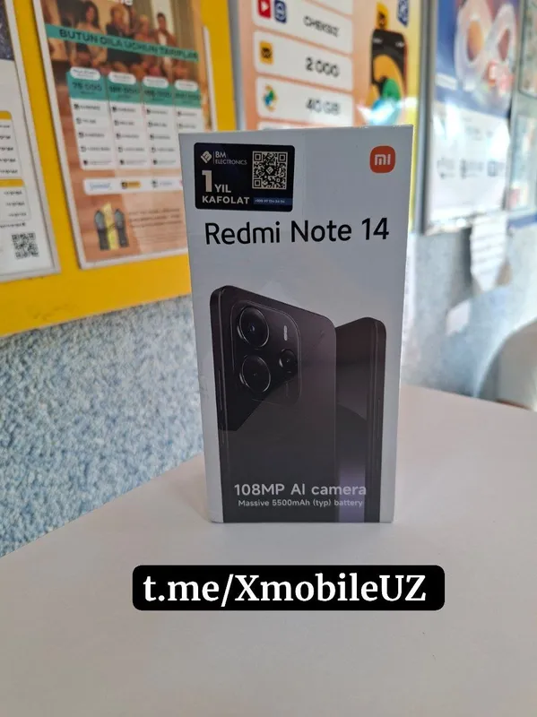 Redmi Note 14 6+2/128GB Redmi Note 14 6+2/128GB