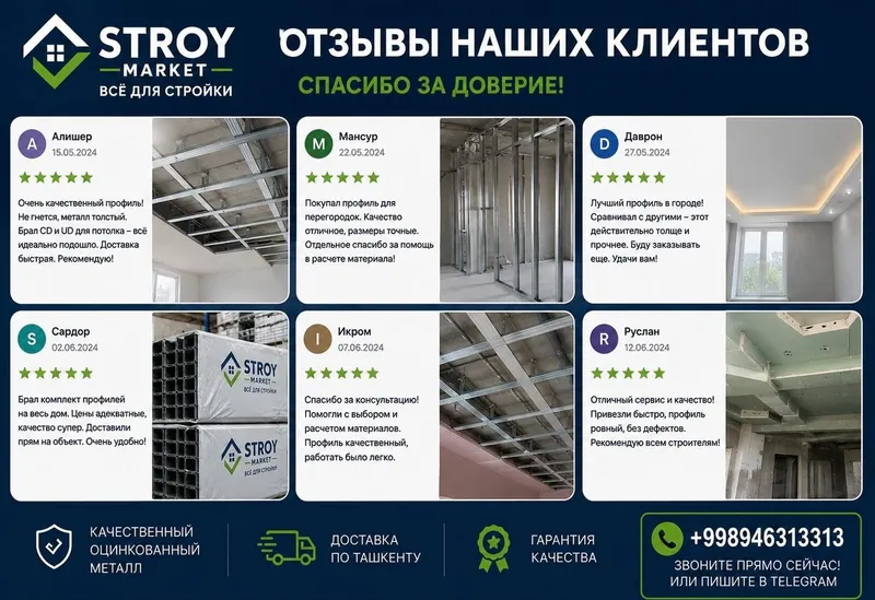 Профиль для гипсокартона со склада Оптом и розница — фото 3