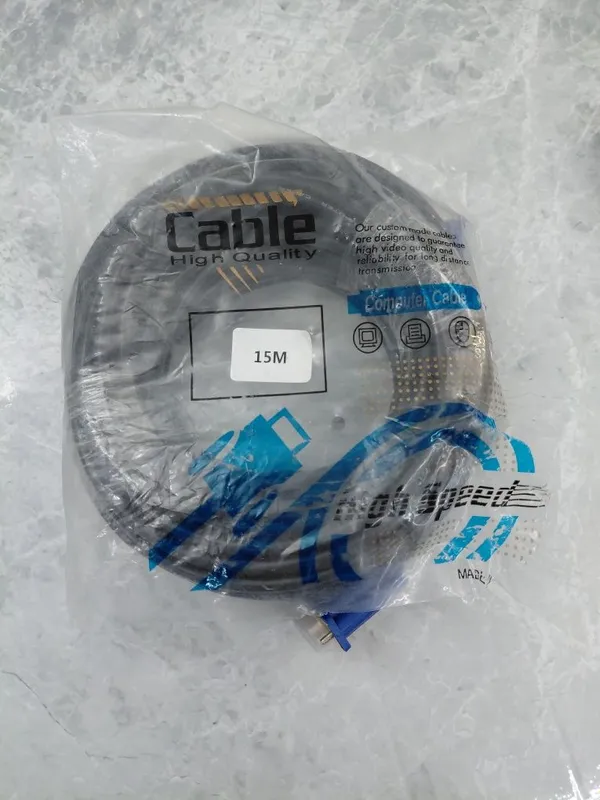 VGA kabel monitor kompyuter kabeli