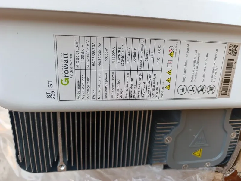 Growatt on grid 50-kw china version — фото 2