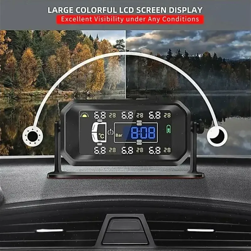 Yuk mashinalari uchun shinalar bosimini nazorat qilish tizimi TPMS 7