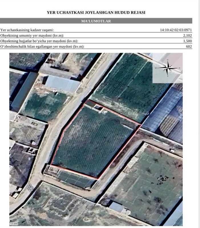 Ер участок сотилади яхши жойда газ сув свет проблема эмас ктта йулда — фото 6