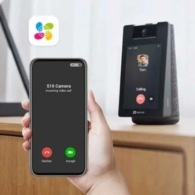 EZVIZ CS-S10 (4MP) настольная IP-камера и станция для видеозвонков 2 EZVIZ CS-S10 (4MP) настольная IP-камера и станция для видеозвонков 2