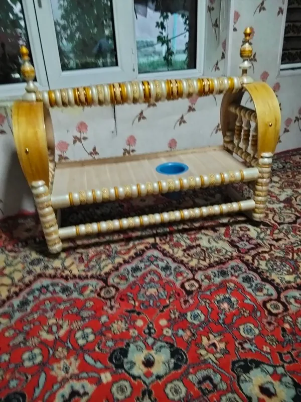 Beshik yangi bolamga olingan lekn ishlatlmagan 1
