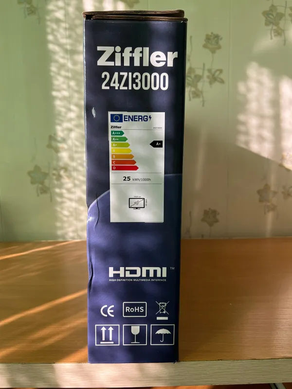Монитор Ziffler 24 Новый ! 120 Гц — фото 1