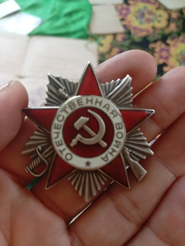 1944 yilda berilgan order dakumenti bor
