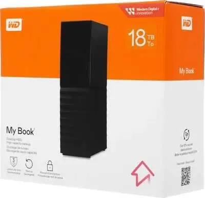 18 ТБ Внешний HDD WD My Book