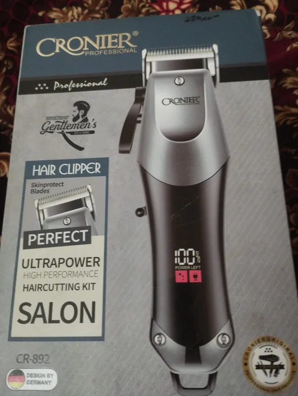 cronier professional soch olish mashinkasi 2