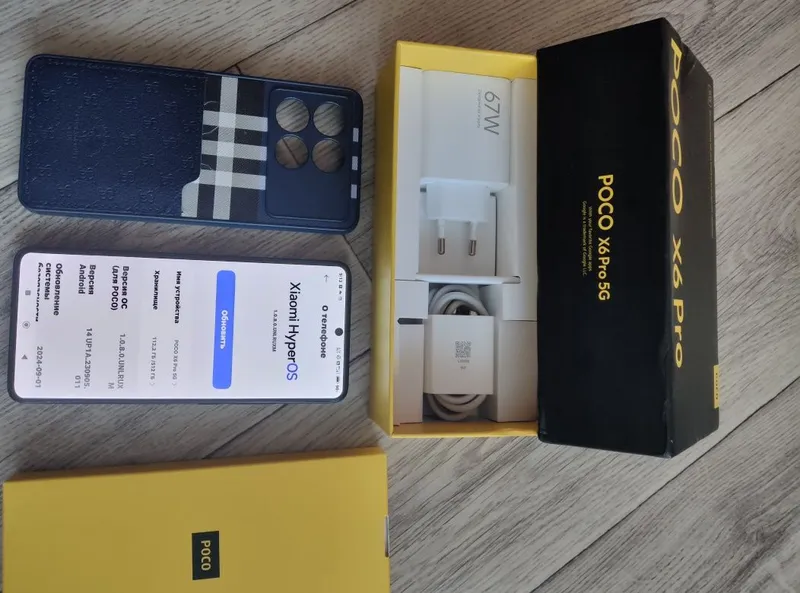 Смартфон Poco x6pro 12 .512 — фото 3