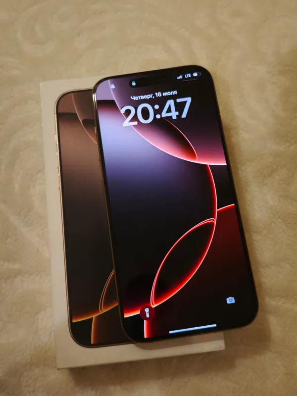 iPhone 16 Pro Max | новый, 70 циклов | ёмкость 100% 3