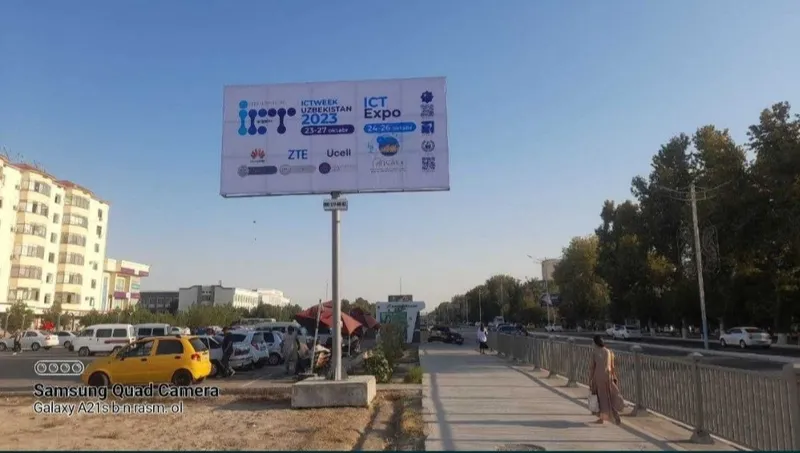 Реклама на билбордах вТермез/Termizda bilbordda reklama/Билборд хизмат — фото 2