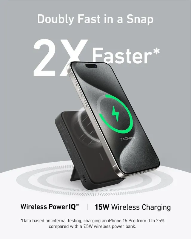 Anker Power Bank MagGo 10000mAh 15W Portable Charger A1654 — фото 2