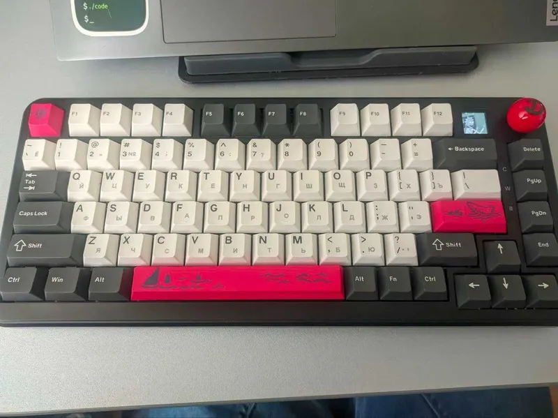 Беспроводная механическая клавиатура - AJAZZ K820 Max 1 Беспроводная механическая клавиатура - AJAZZ K820 Max 1