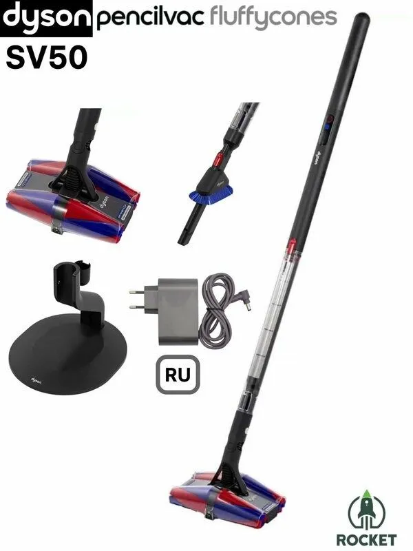 Беспроводной пылесос Dyson PencilVac Fluffycones SV50, black (черный) 1