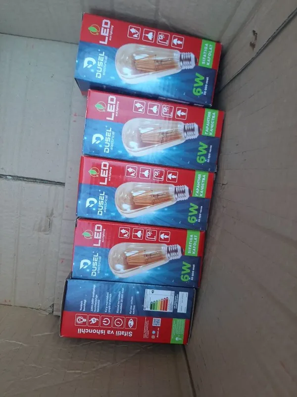 Dusel Led lampalari 6 W E27