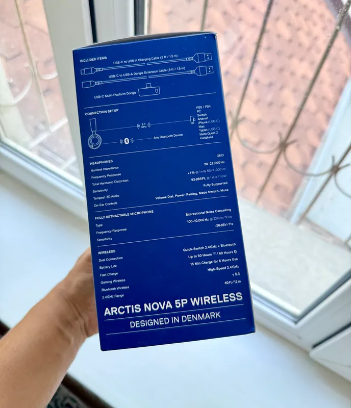 Новый SteelSeries Arctic Nova 5P Wireless Original 2