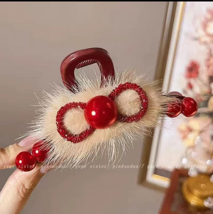 Заколка крабик 3