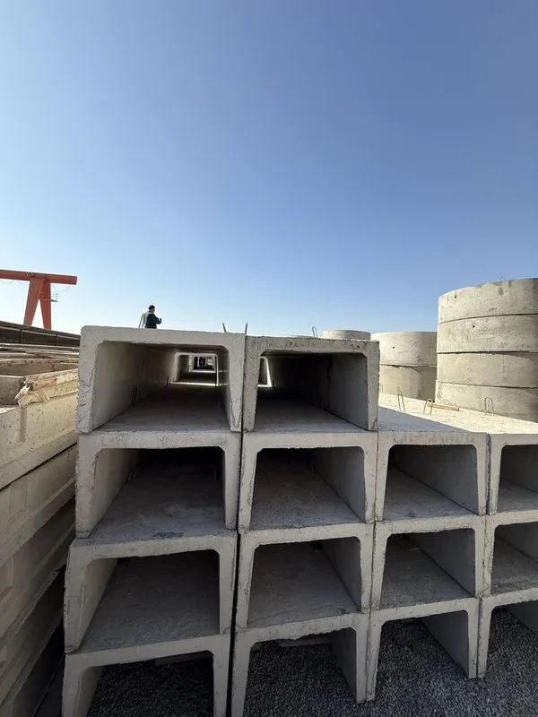 “PRIME BETON”. Теплотрасса латок 15 видов лотки