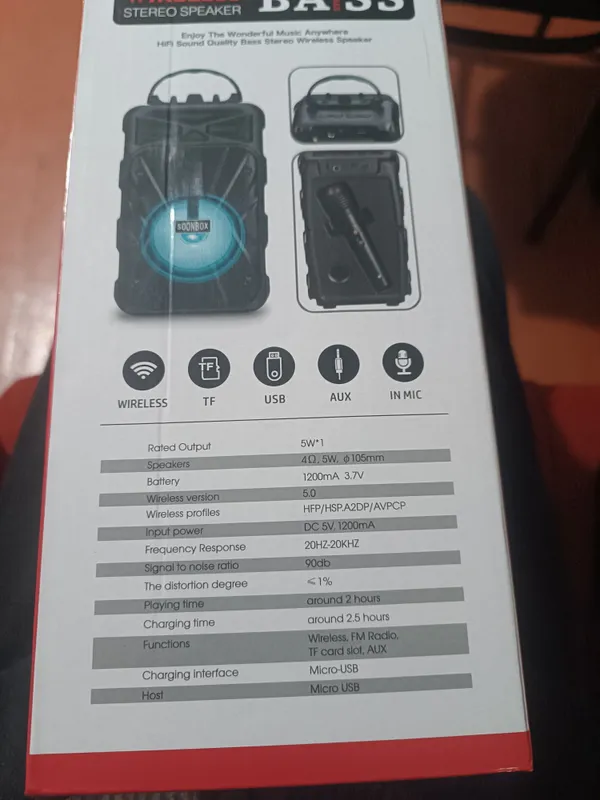 Продам блютуз колонку Soonbox S6 — фото 2