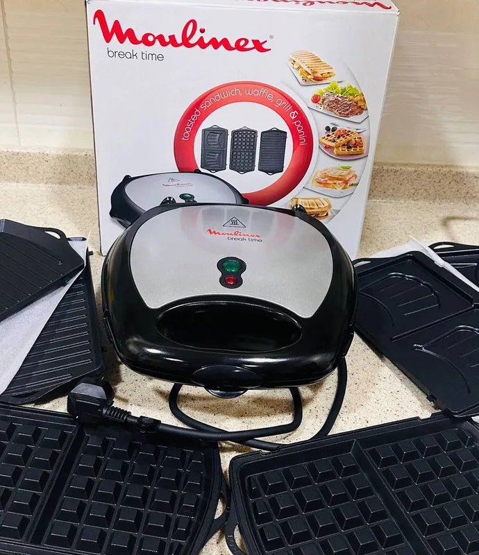 Moulinex, вафельница, тостер, элктрогриль, yangi holati ideal