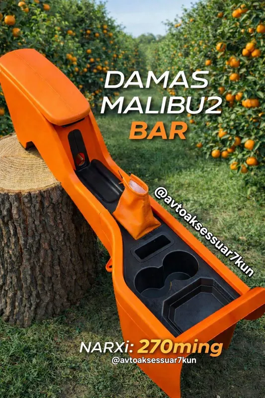 Damas tuning — apelsin rangida MAL2 bar