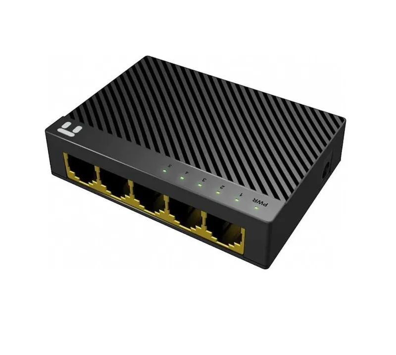 } Netis ST3105GS 5xGE kommutatori, boshqarilmaydigan 3