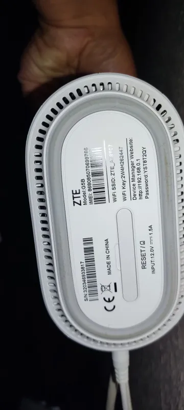 ZTE G5B .5G Wi-Fi роутер 1 ZTE G5B .5G Wi-Fi роутер 1
