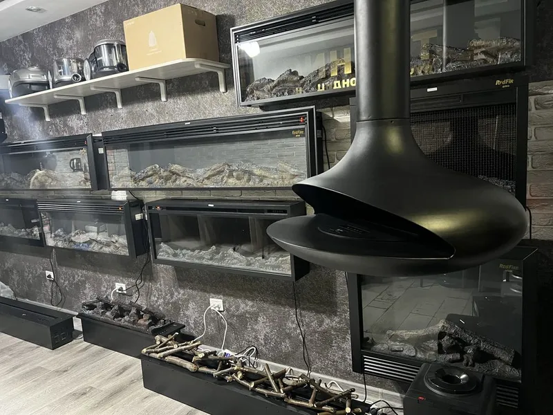 Камин LED, светильник, ночник светодиодный, с эффектом живого огня — фото 1