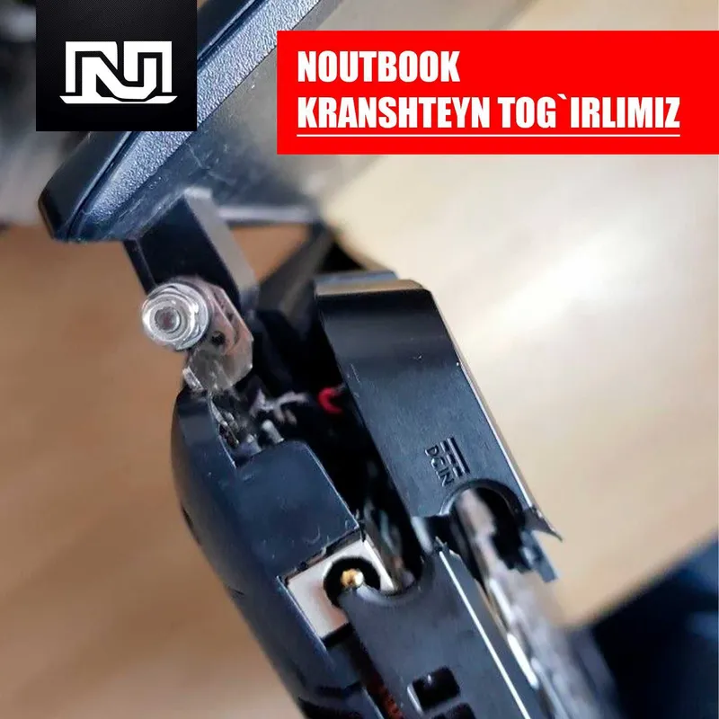 Noutbook kranshteyn (quloqcha) ta'mirlash xizmati