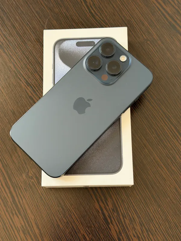 iPhone 15 Pro Titanium Blue 128GB 92% 1 iPhone 15 Pro Titanium Blue 128GB 92% 1