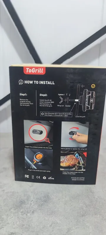 Dachik: Smart Wireless Termometr (ToGrill AT-02) — фото 1