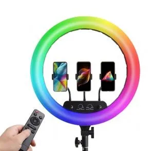 RGB Кольцевая селфи-лампа . Штатив, ест Доставка — фото 6
