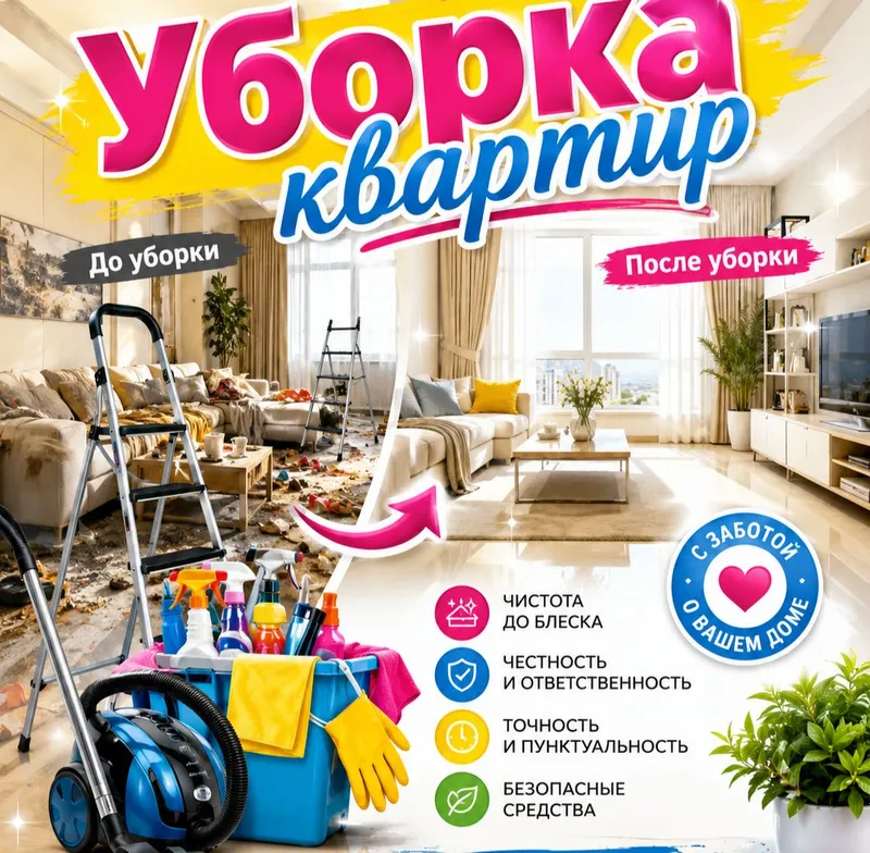 Kvartiralarni tozalash