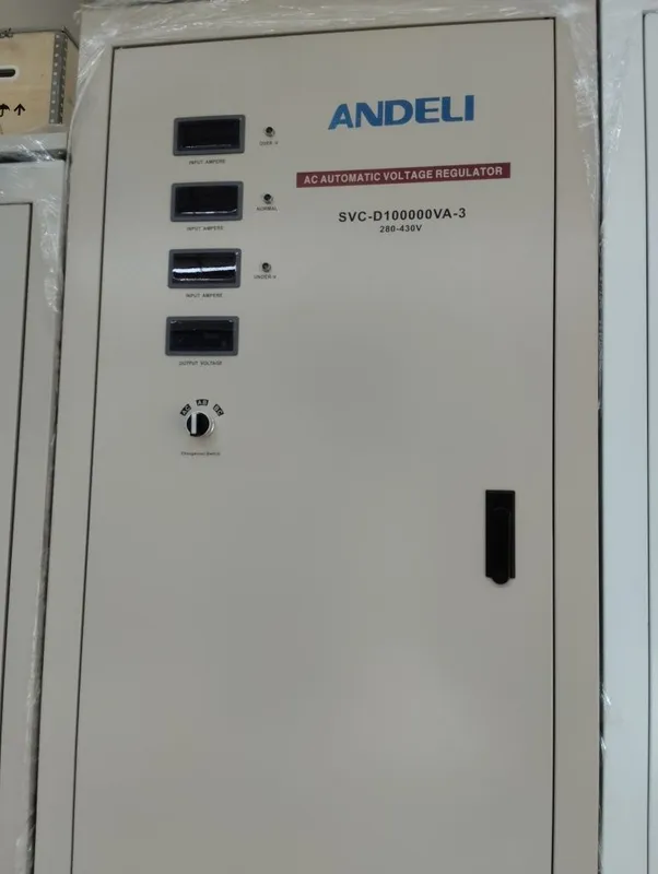 Стабилизатор Stabilizator Andeli SVC 100-kva 280v-430v stabilzatr — фото 2