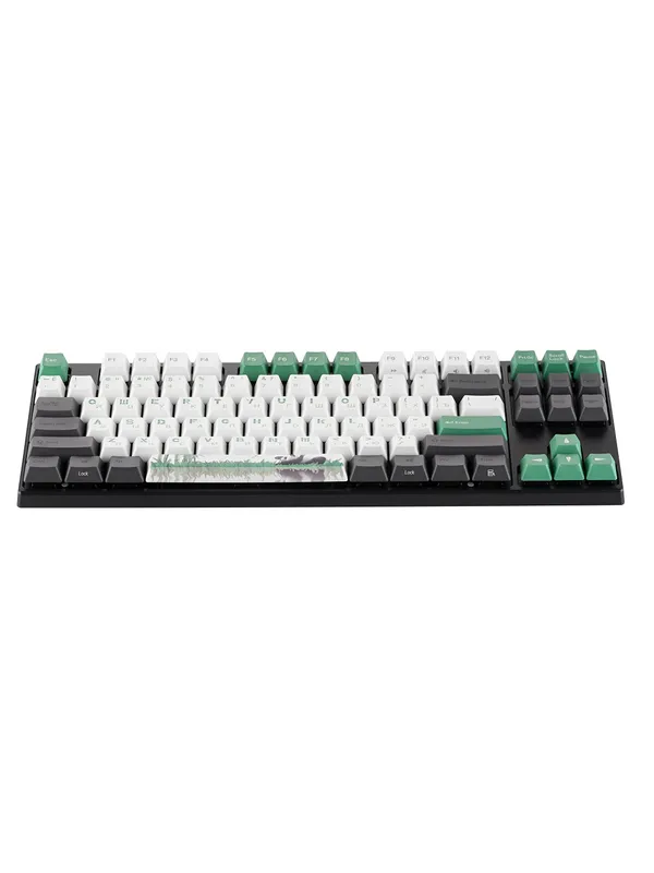 Клавиатура механическая Varmilo VEA87 Panda R2 87Key, Cherry MX Red, USB-A, EN/RU, White LED — фото 3