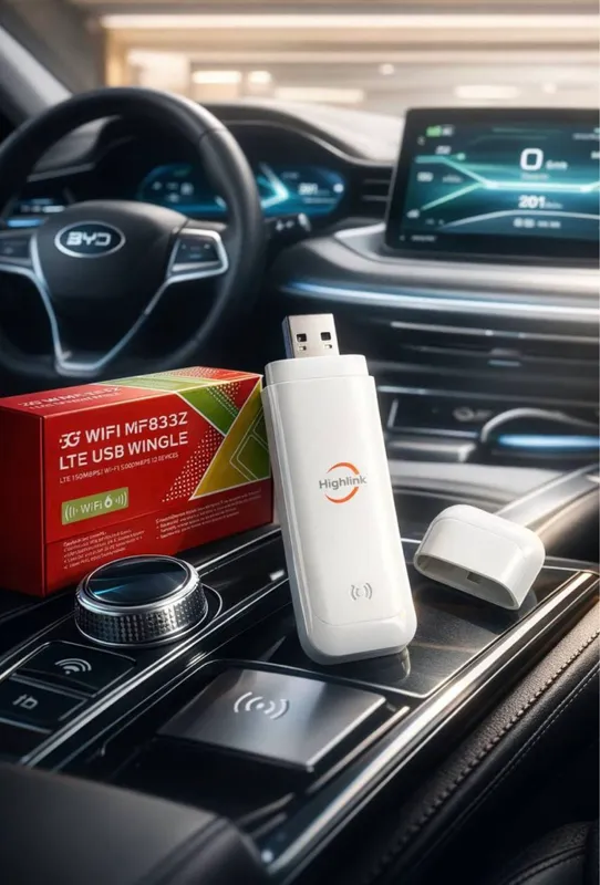 WiFi для электромобилей BYD 4G USB модем 1 WiFi для электромобилей BYD 4G USB модем 1
