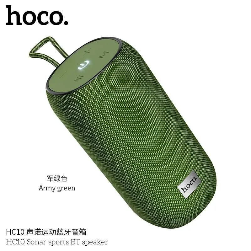Hoco HC10 Sonar Sports Портативная колонка True Wireless защитой IPX5 — фото 4