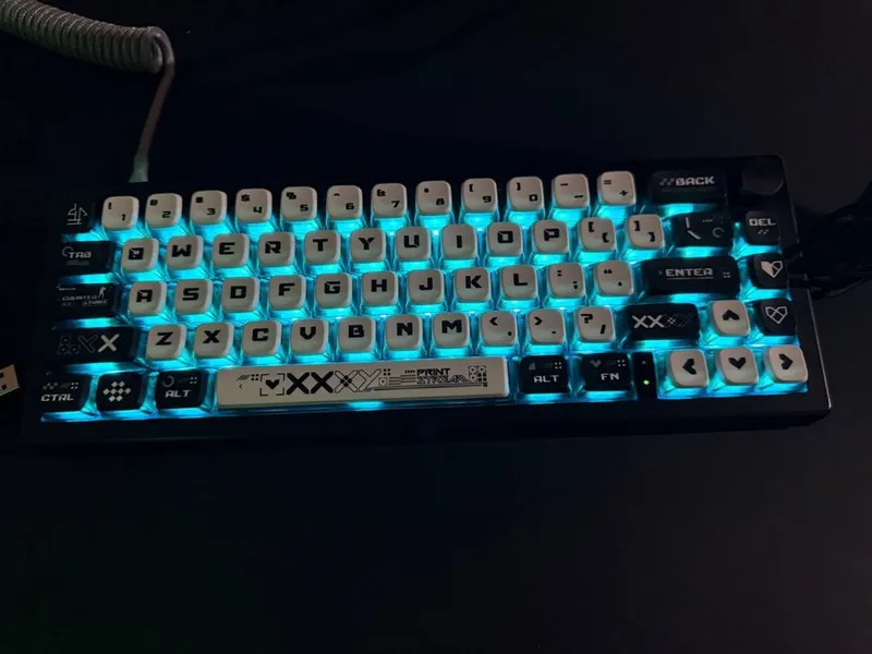Кастомная механическая GMK67 1