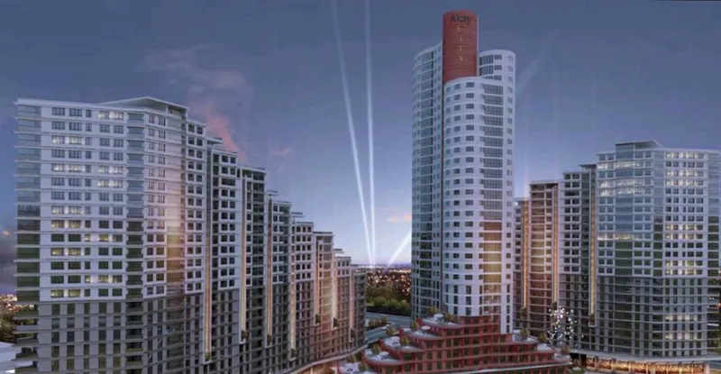 3-комнатная квартира, ЖК Akay City (новостройка), коробка — фото 4