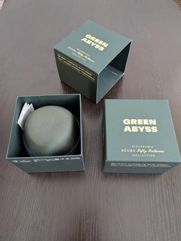 Blancpain Swatch Green Abyss новые, оригинал, все коробки и документы 6 Blancpain Swatch Green Abyss новые, оригинал, все коробки и документы 6