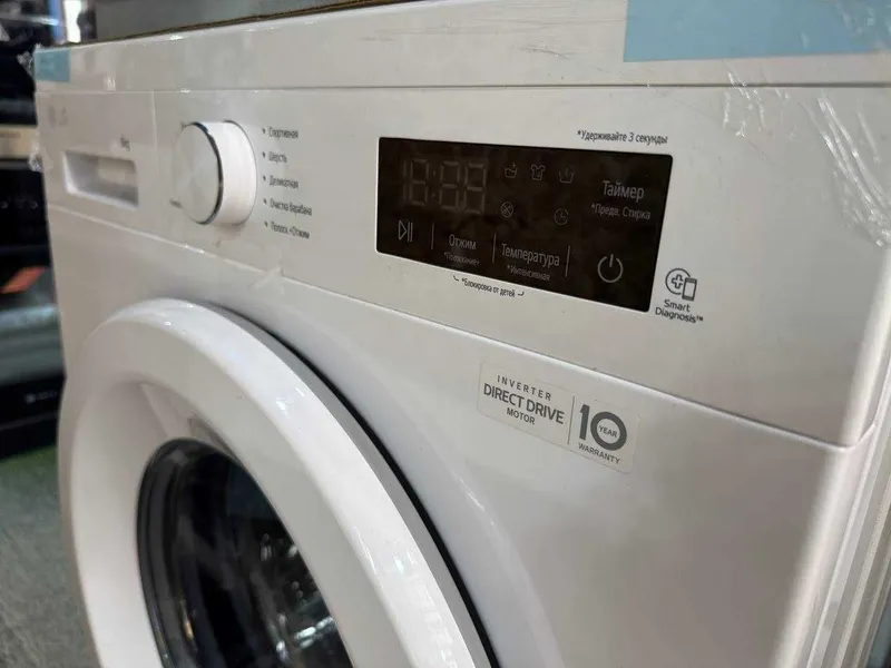 Стиральная машина LG 6 кг F2Y1NS3W DD Inverter Steam — фото 1