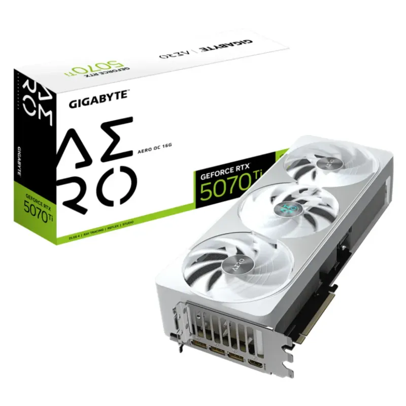 Gigabyte 16GB GeForce RTX 5070 Ti AERO OC Gigabyte 16GB GeForce RTX 5070 Ti AERO OC