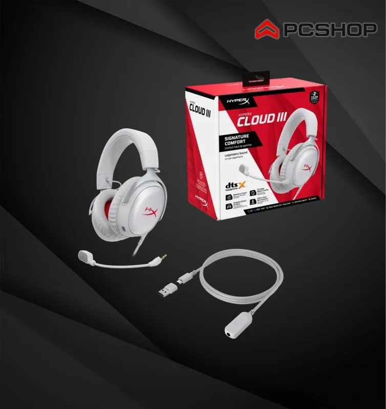HyperX Cloud III (White)